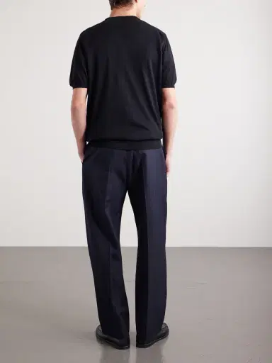 Kiton Knitted Cotton T-Shirt - Men | Thumbnail 4 Kiton Knitted Cotton T-Shirt - Men | Thumbnail 4