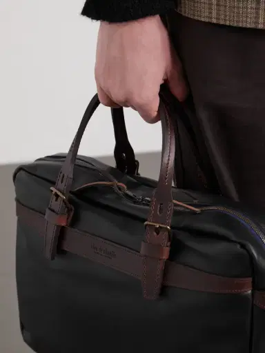 Bleu de Chauffe Ledger Full-Grain Leather Briefcase - Men | Thumbnail 5 Bleu de Chauffe Ledger Full-Grain Leather Briefcase - Men | Thumbnail 5