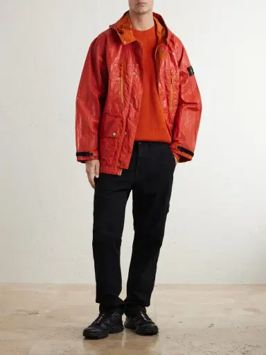 Stone Island Garment-Dyed Recycled Slick Nylon Tela-TC Jacket - Men | Thumbnail 2 Stone Island Garment-Dyed Recycled Slick Nylon Tela-TC Jacket - Men | Thumbnail 2