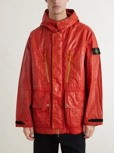 Stone Island Garment-Dyed Recycled Slick Nylon Tela-TC Jacket - Men | Thumbnail 3 Stone Island Garment-Dyed Recycled Slick Nylon Tela-TC Jacket - Men | Thumbnail 3