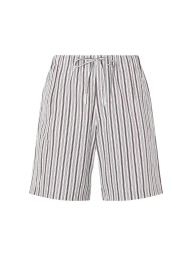 Dries Van Noten Piperi Straight-Leg Striped Cotton Shorts - Men | Thumbnail 1