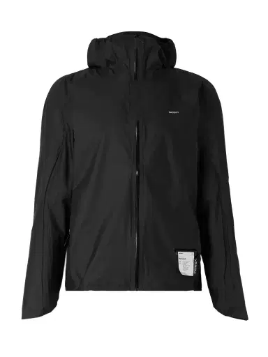 Satisfy Rain Fly Hooded Logo-Printed PERTEX® Shield Air Jacket - Men | Thumbnail 1