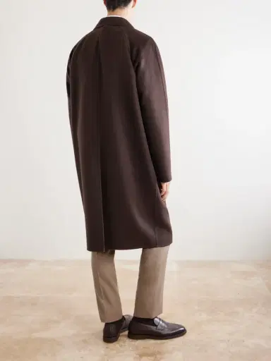Kiton Wool and Cashmere-Blend Coat - Men | Thumbnail 4