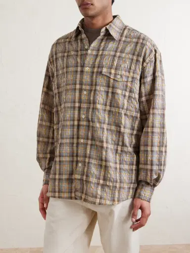 FrizmWORKS Checked Woven Shirt - Men | Thumbnail 3 FrizmWORKS Checked Woven Shirt - Men | Thumbnail 3