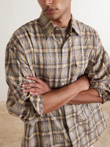 FrizmWORKS Checked Woven Shirt - Men | Thumbnail 5 FrizmWORKS Checked Woven Shirt - Men | Thumbnail 5