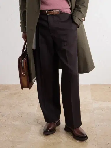 Berluti Alessio Leather Chelsea Boots - Men | Thumbnail 2