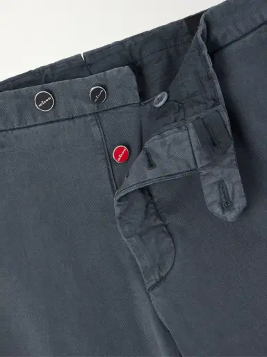 Kiton Straight-Leg Lyocell-Blend Trousers - Men | Thumbnail 6 Kiton Straight-Leg Lyocell-Blend Trousers - Men | Thumbnail 6