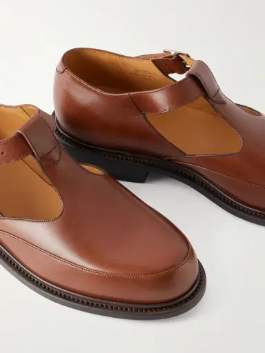 J.M. Weston Salomé Leather Mary Jane Sandals - Men | Thumbnail 5