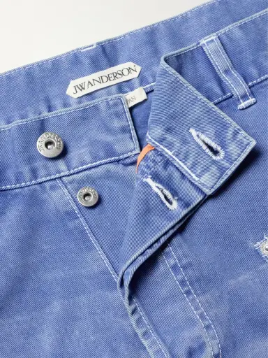 JW Anderson Embroidered Wide-Leg Jeans - Men | Thumbnail 6 JW Anderson Embroidered Wide-Leg Jeans - Men | Thumbnail 6