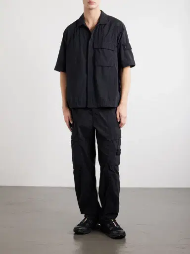Stone Island STONE ISLAND GHOST Brushed Nylon Shirt - Men | Thumbnail 2 Stone Island STONE ISLAND GHOST Brushed Nylon Shirt - Men | Thumbnail 2