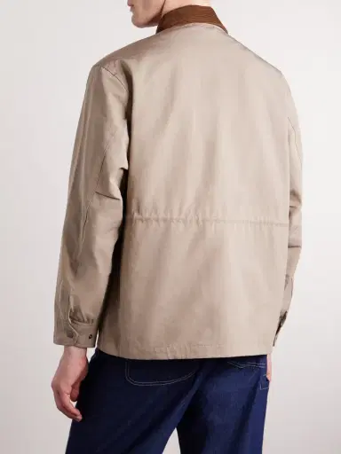 FrizmWORKS Royal Hunting Corduroy-Trimmed Cotton-Blend Jacket - Men | Thumbnail 4 FrizmWORKS Royal Hunting Corduroy-Trimmed Cotton-Blend Jacket - Men | Thumbnail 4