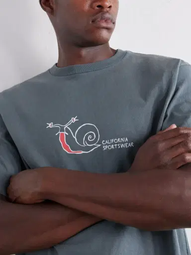 District Vision California Printed Cotton-Jersey T-Shirt - Men | Thumbnail 5 District Vision California Printed Cotton-Jersey T-Shirt - Men | Thumbnail 5