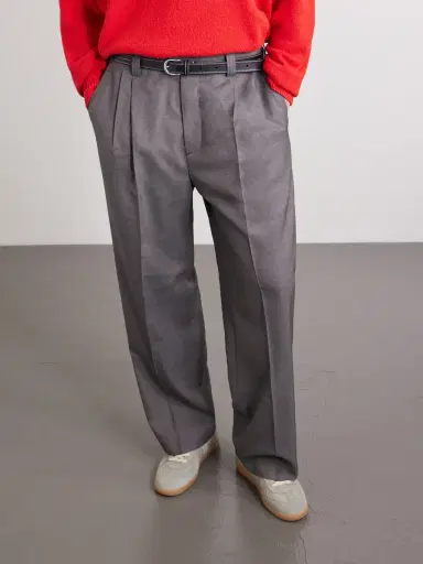Maison Margiela Replica Leather and Suede Sneakers - Men | Thumbnail 2