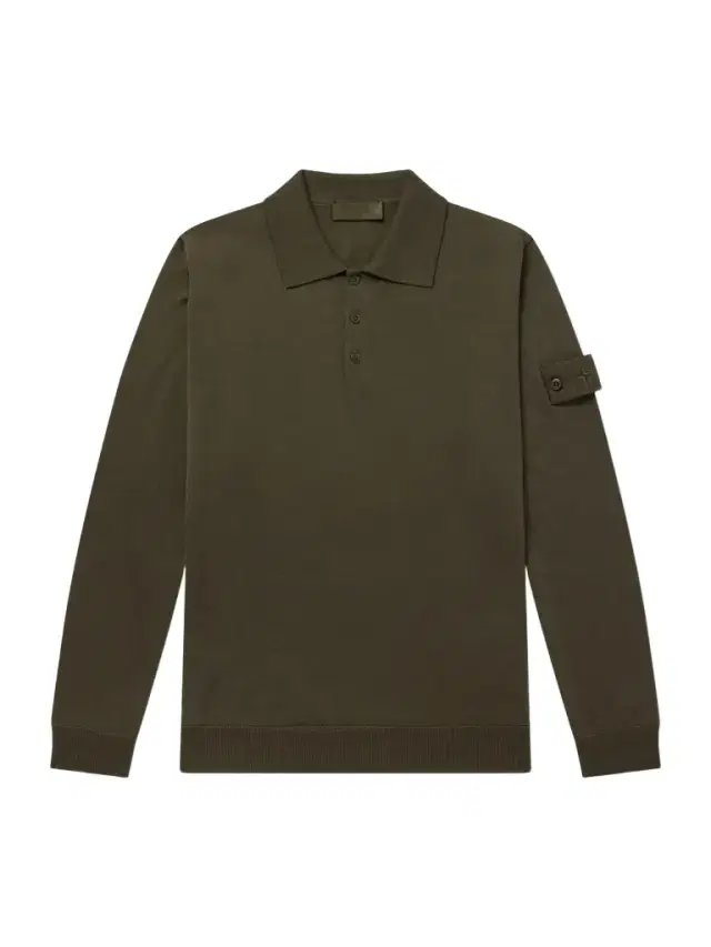 STONE ISLAND GHOST Virgin Wool Polo Shirt - Men STONE ISLAND GHOST Virgin Wool Polo Shirt - Men