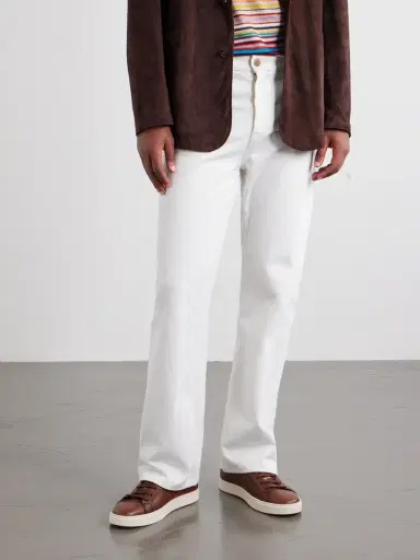 Tod's Cassetta Rubber-Trimmed Glossed-Leather Sneakers - Men | Thumbnail 2