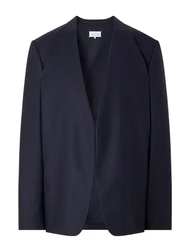 Maison Margiela Minimal Virgin Wool Blazer - Men | Thumbnail 1