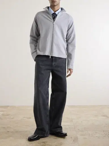 mfpen Leisure Organic Cotton Zip-Up Sweater - Men | Thumbnail 2 mfpen Leisure Organic Cotton Zip-Up Sweater - Men | Thumbnail 2