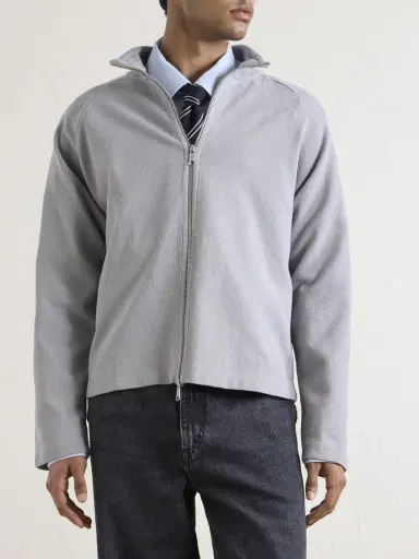 mfpen Leisure Organic Cotton Zip-Up Sweater - Men | Thumbnail 3 mfpen Leisure Organic Cotton Zip-Up Sweater - Men | Thumbnail 3