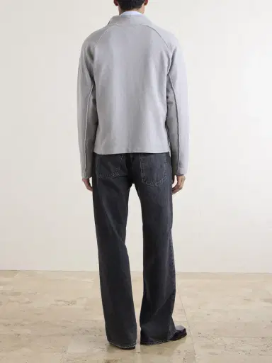 mfpen Leisure Organic Cotton Zip-Up Sweater - Men | Thumbnail 4 mfpen Leisure Organic Cotton Zip-Up Sweater - Men | Thumbnail 4