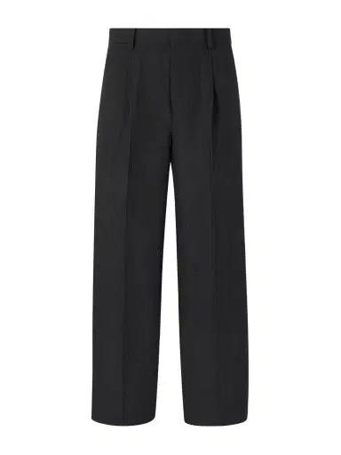 ATON Straight-Leg Pleated Linen and Wool-Blend Suit Trousers - Men | Thumbnail 1
