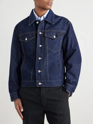 Dries Van Noten Denim Jacket - Men | Thumbnail 3