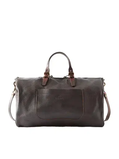 Bleu de Chauffe Full-Grain Leather Weekend Bag - Men | Thumbnail 1