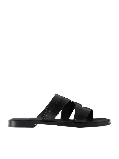 J.M. Weston Leather Sandals - Men | Thumbnail 1 J.M. Weston Leather Sandals - Men | Thumbnail 1