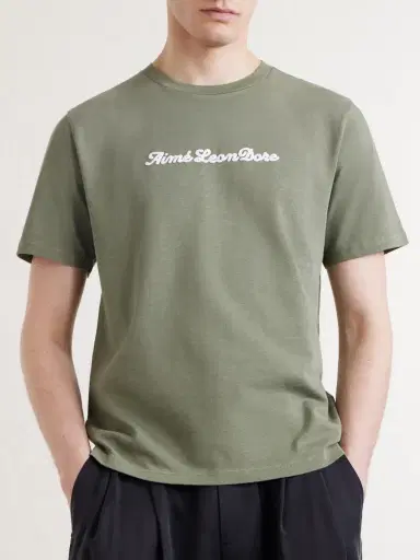 Aimé Leon Dore Logo-Print Cotton-Jersey T-Shirt - Men | Thumbnail 3
