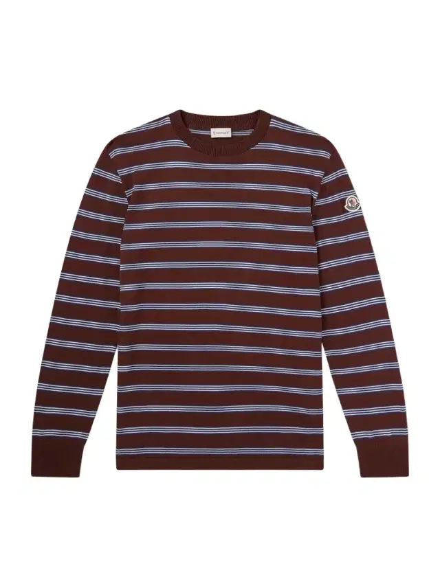 Moncler Logo-Appliquéd Striped Cotton Sweatshirt - Men