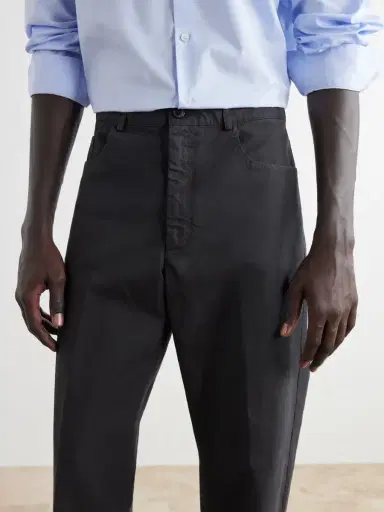 Dries Van Noten Straight-Leg Cotton Trousers - Men | Thumbnail 5