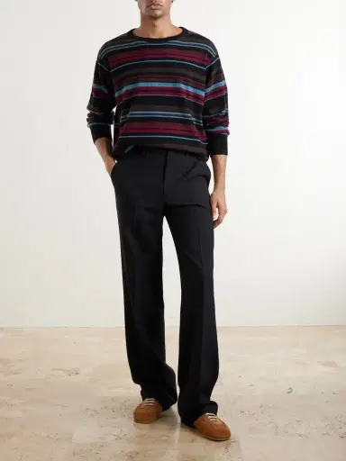Dries Van Noten Muroli Striped Cashmere Sweater - Men | Thumbnail 2
