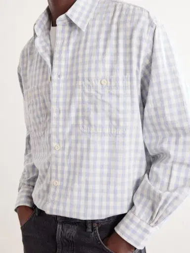 FrizmWORKS Checked Cotton Shirt - Men | Thumbnail 5 FrizmWORKS Checked Cotton Shirt - Men | Thumbnail 5
