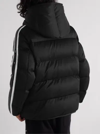 Moncler Sanbesan Shell-Trimmed Quilted Tech-Jersey Hooded Down Jacket - Men | Thumbnail 3