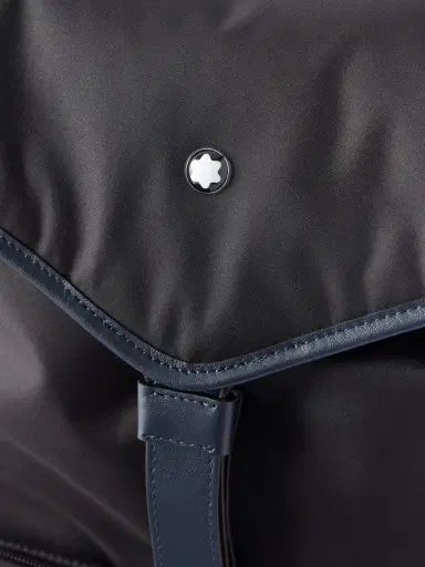 Montblanc Panorama Leather-Trimmed Shell Backpack - Men | Thumbnail 5