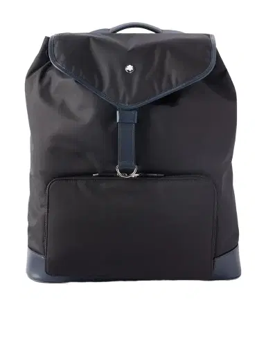 Montblanc Panorama Leather-Trimmed Shell Backpack - Men | Thumbnail 1