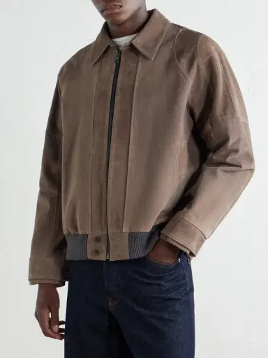 ADON Suede Blouson Jacket - Men | Thumbnail 3 ADON Suede Blouson Jacket - Men | Thumbnail 3