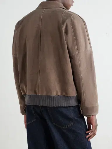 ADON Suede Blouson Jacket - Men | Thumbnail 4 ADON Suede Blouson Jacket - Men | Thumbnail 4