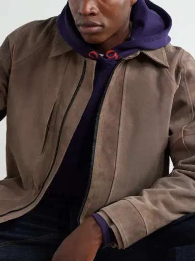 ADON Suede Blouson Jacket - Men | Thumbnail 5 ADON Suede Blouson Jacket - Men | Thumbnail 5