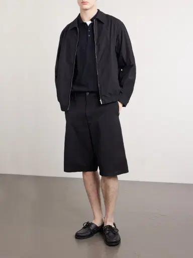 ATON Cotton-Blend Gabardine Harrington Jacket - Men | Thumbnail 2 ATON Cotton-Blend Gabardine Harrington Jacket - Men | Thumbnail 2