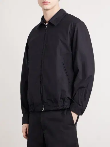 ATON Cotton-Blend Gabardine Harrington Jacket - Men | Thumbnail 3 ATON Cotton-Blend Gabardine Harrington Jacket - Men | Thumbnail 3