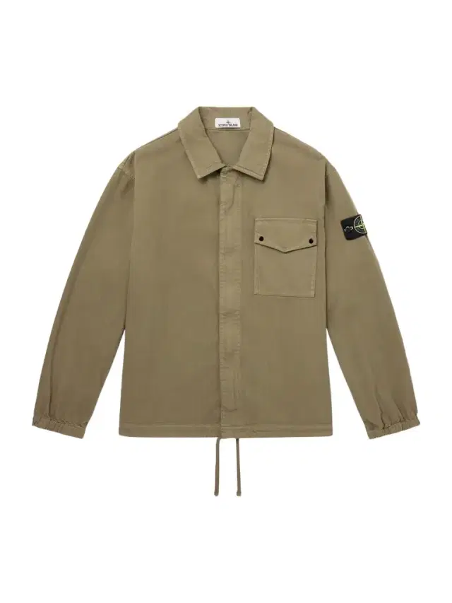 Logo-Appliquéd Garment-Dyed Herringbone Cotton Shirt - Men Logo-Appliquéd Garment-Dyed Herringbone Cotton Shirt - Men