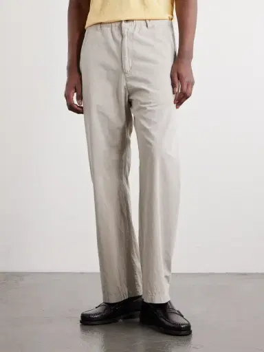 Remi Relief Straight-Leg Cotton-Twill Trousers - Men | Thumbnail 3