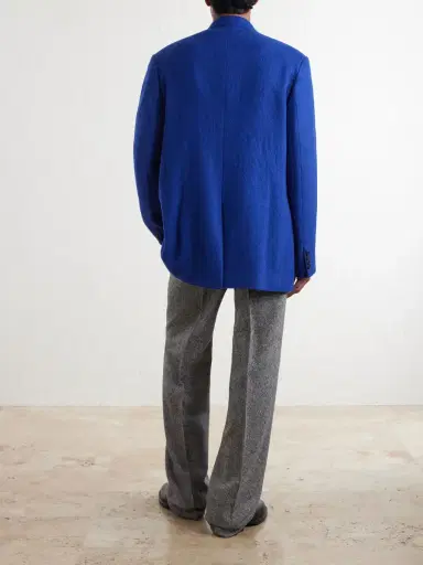 Dries Van Noten Bosier Double-Breasted Wool Blazer - Men | Thumbnail 4