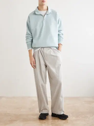 ON Logo-Embroidered Organic Cotton-Blend Half-Zip Sweatshirt - Men | Thumbnail 2