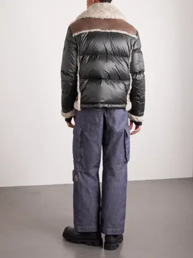 Moncler Grenoble Argens Padded Shearling and Shell Jacket - Men | Thumbnail 4 Moncler Grenoble Argens Padded Shearling and Shell Jacket - Men | Thumbnail 4