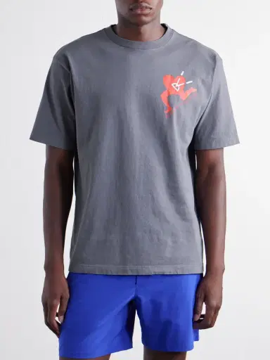District Vision California Printed Cotton-Jersey T-Shirt - Men | Thumbnail 3 District Vision California Printed Cotton-Jersey T-Shirt - Men | Thumbnail 3