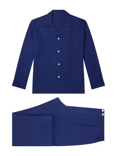 Anderson & Sheppard Linen Pyjama Set - Men | Thumbnail 1 Anderson & Sheppard Linen Pyjama Set - Men | Thumbnail 1