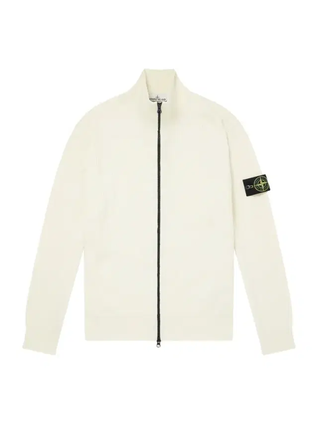Stone Island Ribbed Cotton Zip-Up Sweater - Men