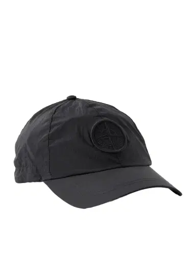 Stone Island Logo-Appliquéd Shell Baseball Cap - Men | Thumbnail 1 Stone Island Logo-Appliquéd Shell Baseball Cap - Men | Thumbnail 1