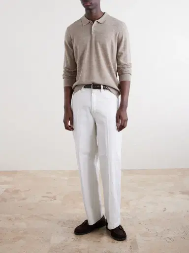 Onia Merino Wool Polo Sweater - Men | Thumbnail 2 Onia Merino Wool Polo Sweater - Men | Thumbnail 2